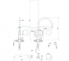 INVENA BATERIA ZLEWOZMYWAKOWA Z FILTREM GLAMOUR INVENA TREND, BIAŁA BZ-02-F02-V